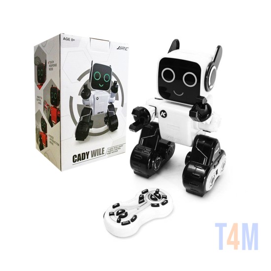 JJRC Smart Robo Advisor R4 Cady Wile with Insert Cions Feature and Remote Control White